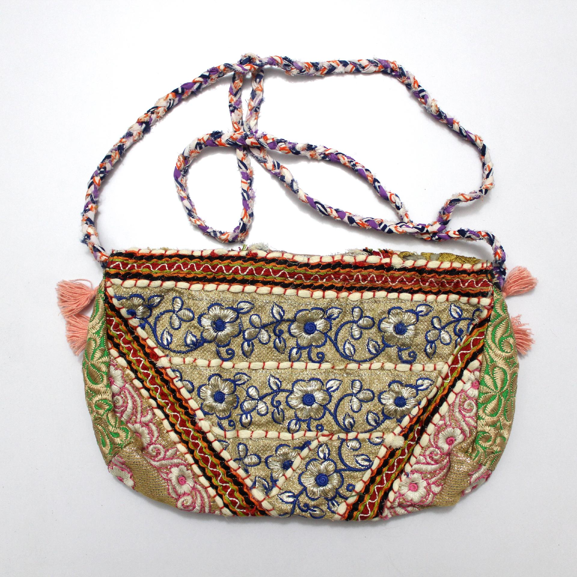 Handmade Patchwork Clutch Bag
